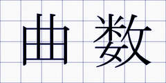 曲数