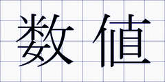 数値