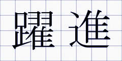 躍進