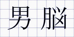 男脳