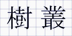 樹叢